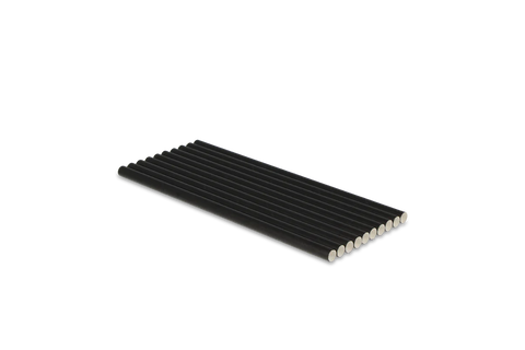 Papieren rietjes 200x8mm BIO