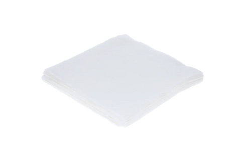 Servet 1 laags 1/4 vouw 33x33cm papier wit BIO 3,9 KG BUDGET