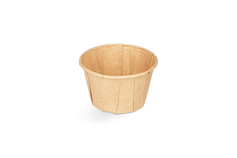 Souffle sausbakje papier 60ml 2oz BIO