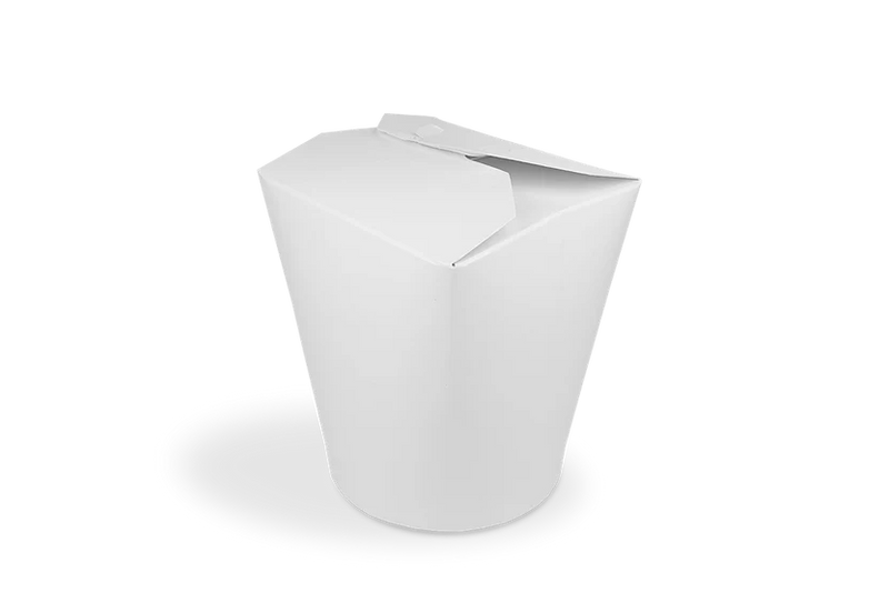 Wok to Go cup 32oz 1000ml cardboard white