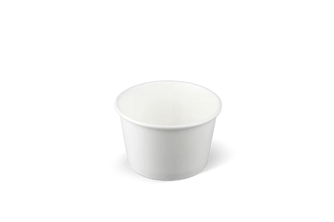 IJsbeker 120ml Ø78mm 4oz karton wit
