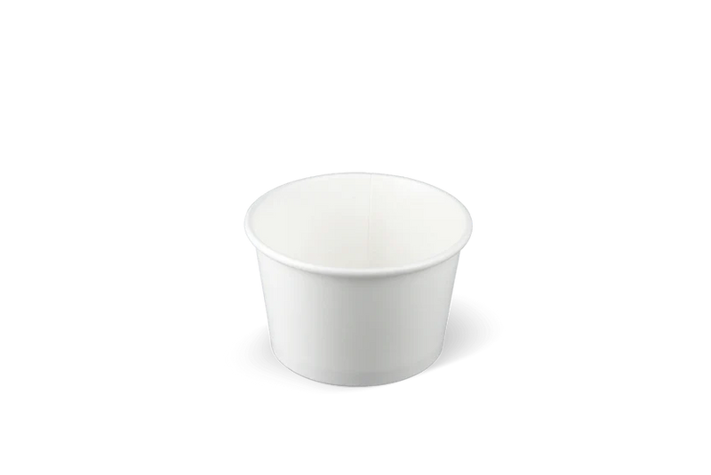 IJsbeker 120ml Ø78mm 4oz karton wit