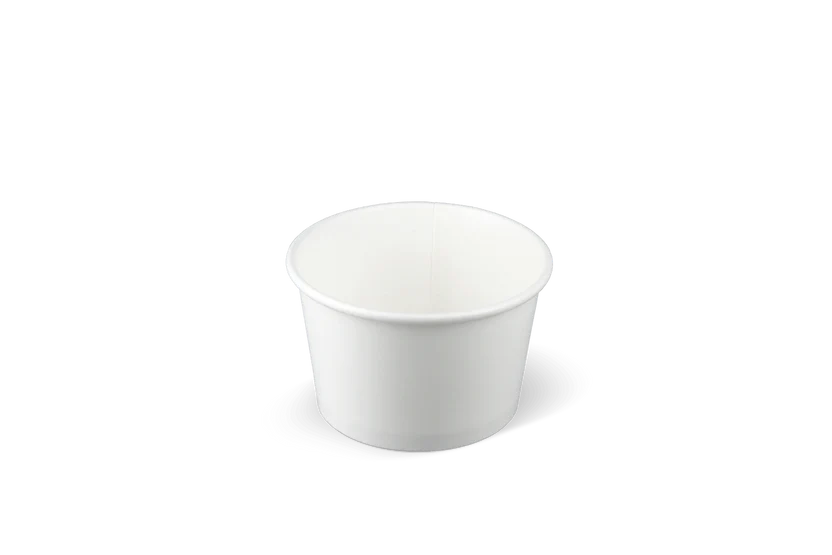 IJsbeker 120ml Ø78mm 4oz karton wit
