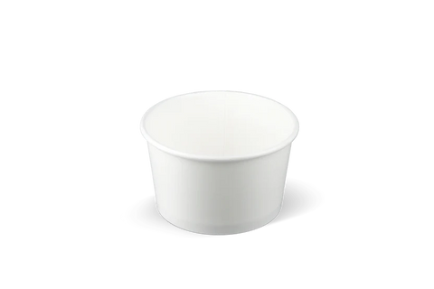 IJsbeker 240ml Ø92mm 8oz karton wit
