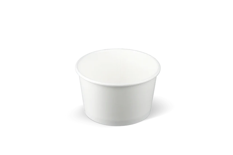 IJsbeker 240ml Ø92mm 8oz karton wit