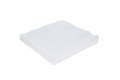 White napkin unprinted Foody's