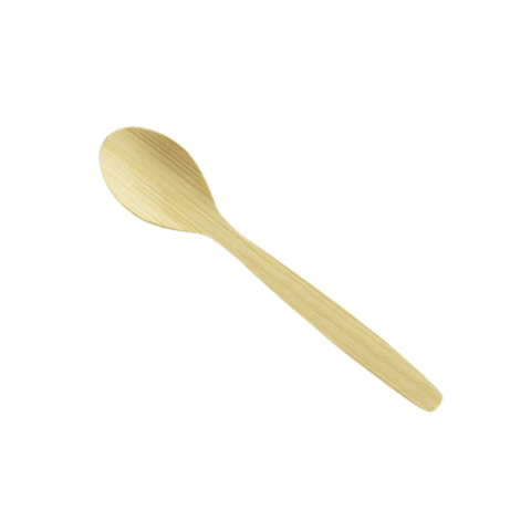 Bamboe dessertlepel 125 mm