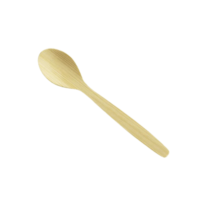 Bamboe dessertlepel 125 mm