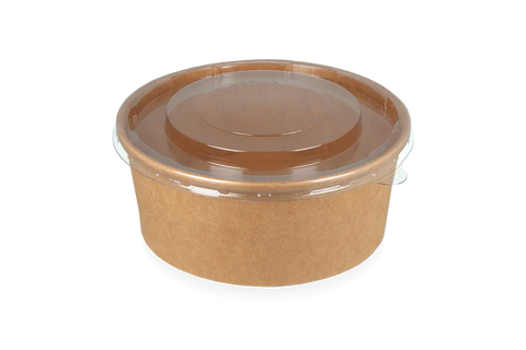 Deksel Bowl 500-750-1000ml Ø148mm stapelbaar transparant