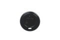 Coffee cup lids black ø63mm