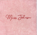 Miss Johnsen napkin small