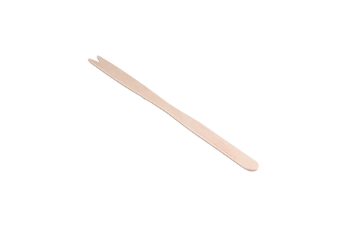 Houten snackvork 140mm BIO