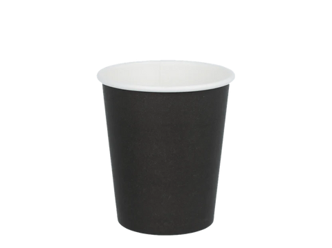 Kartonnen koffiebeker 230cc 8oz Ø80mm zwart