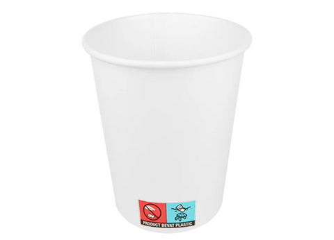 Kartonnen koffiebeker 230cc 8oz Ø80mm