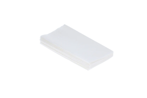 Servet 2 laags 1/8 vouw 33x33cm papier wit BIO