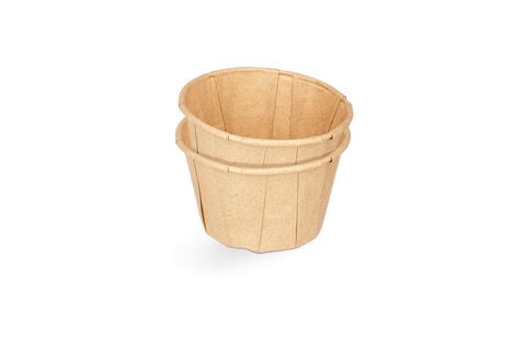 Souffle sausbakje papier 60ml 2oz BIO