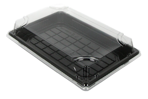Sushi tray HP-09 + deksel 240x150x25mm