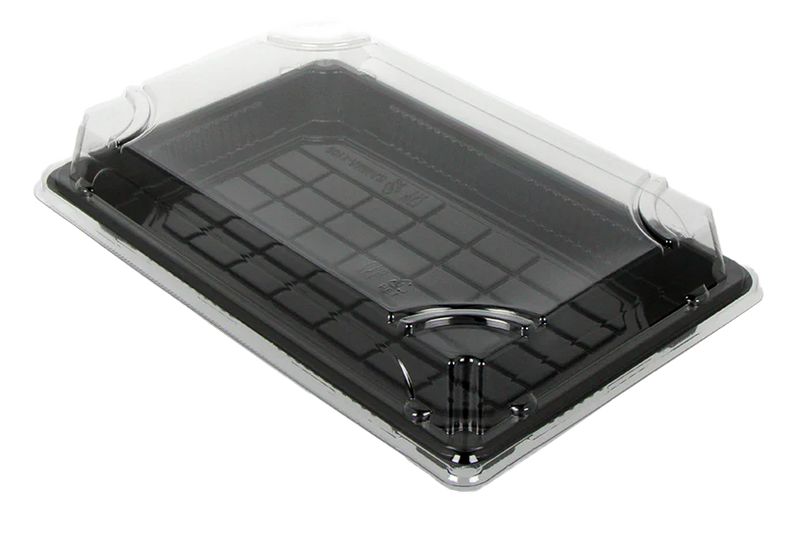 Sushi tray HP-09 + deksel 240x150x25mm