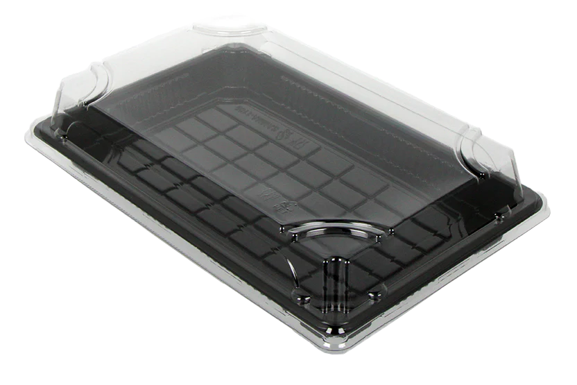 Sushi tray HP-09 + deksel 240x150x25mm