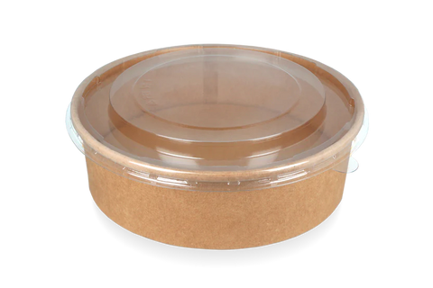 Deksel Bowl 900-1100-1300ml Ø184mm stapelbaar transparant