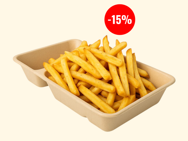Frietbakjes suikerriet