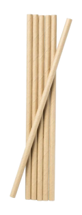 PLA straws 210x5mm Burger Business